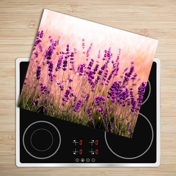 Tagliere in vetro Lavanda 60x52 cm