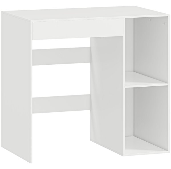 HOMCOM Mobile Sopra Lavatrice con 2 Ripiani Aperti e Autoportante, 96x60x95 cm, Bianco | Aosom Italy