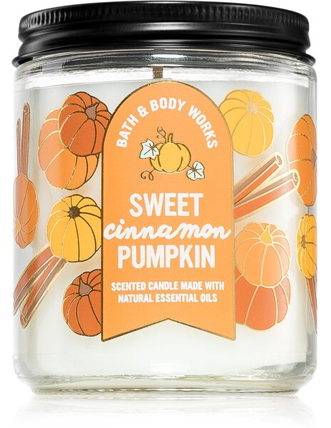 Bath & Body Works Sweet Cinnamon Pumpkin candela profumata IV 198 g