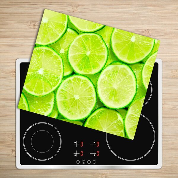 Tagliere in vetro Lime 60x52 cm