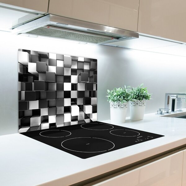 Tagliere in vetro Astrazione della caviglia 60x52 cm