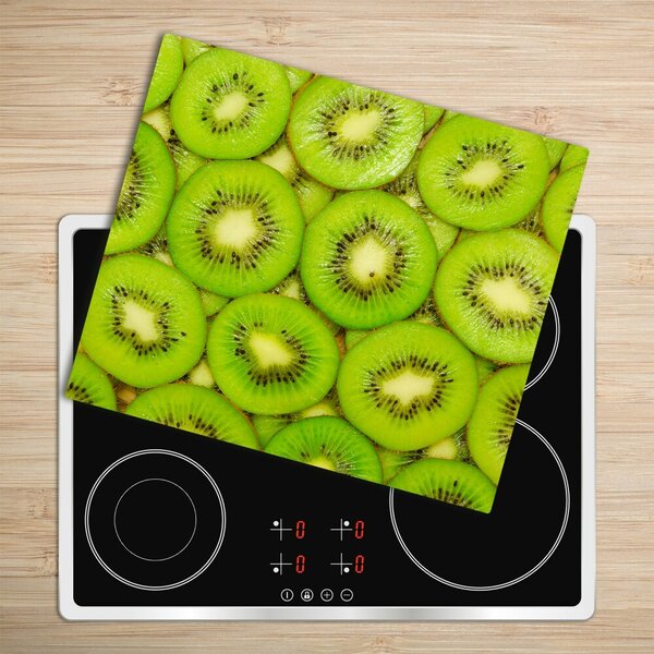 Tagliere in vetro temperato Kiwi 60x52 cm