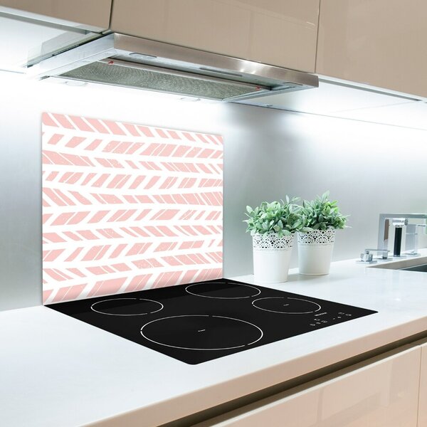 Tagliere in vetro temperato Pattern Flankeet 60x52 cm