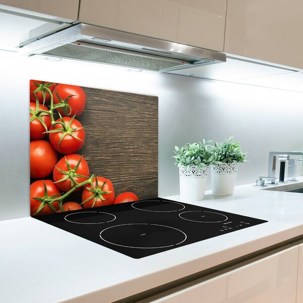 Tagliere in vetro Pomodori sul legno 60x52 cm