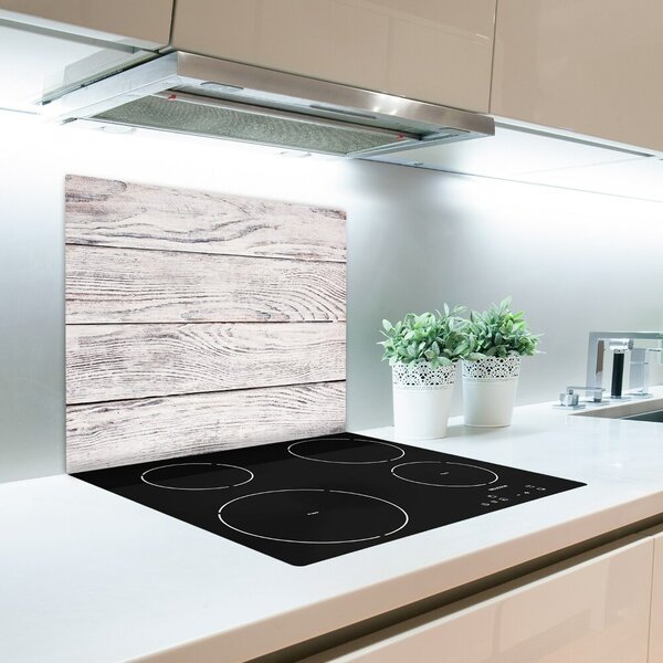 Tagliere in vetro Muro di legno 60x52 cm