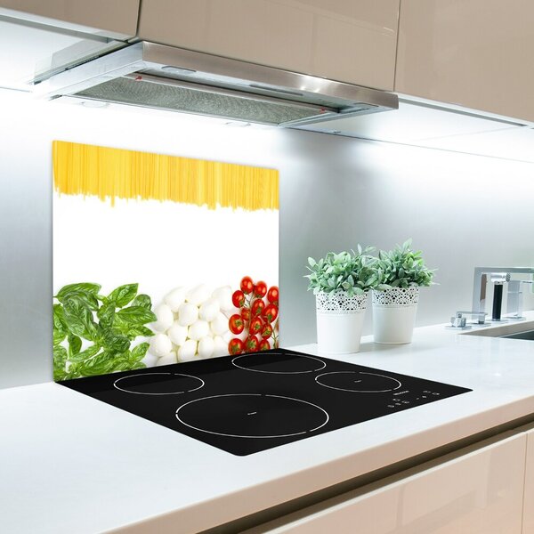 Tagliere in vetro Bandiera italiana 60x52 cm