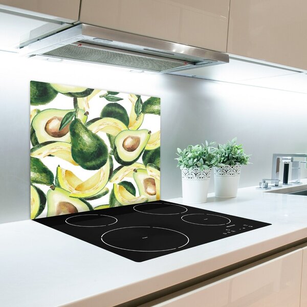 Tagliere in vetro Avocado 60x52 cm