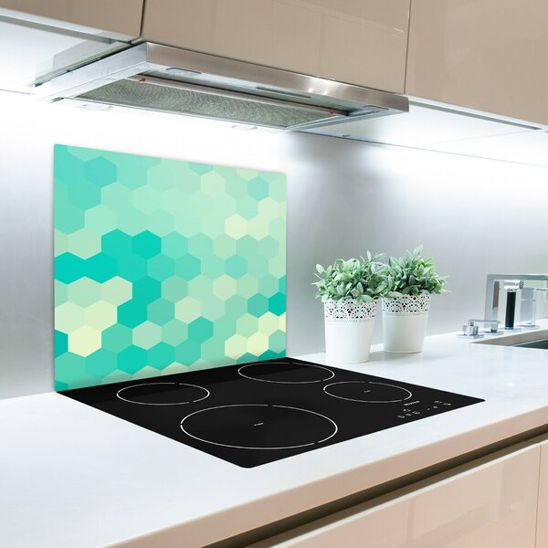 Tagliere in vetro Sfondo geometrico 60x52 cm