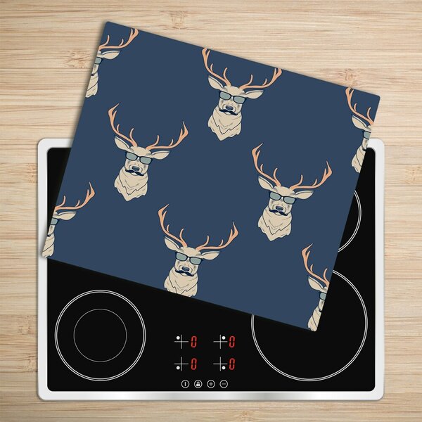 Tagliere in vetro Deer hipster 60x52 cm