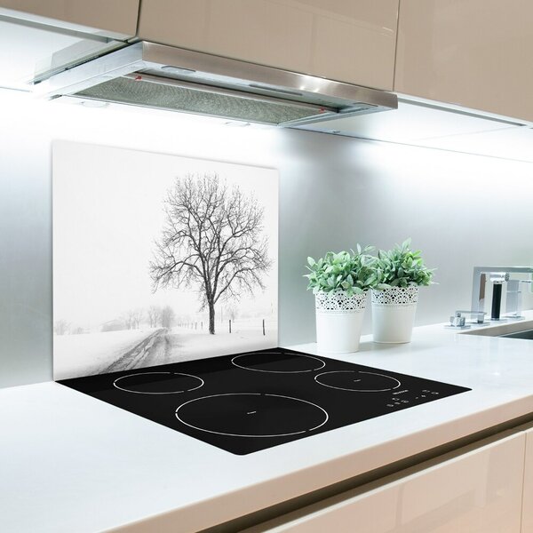 Tagliere in vetro Albero invernale 60x52 cm
