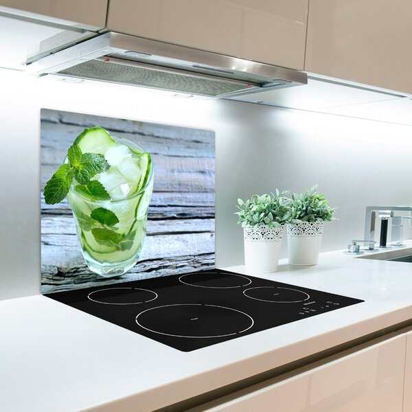Tagliere in vetro Acqua di cetriolo 60x52 cm