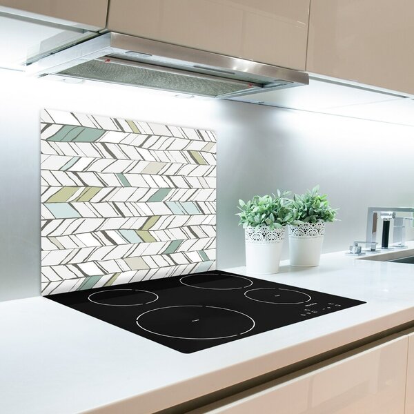 Tagliere in vetro Pattern Flankeet 60x52 cm