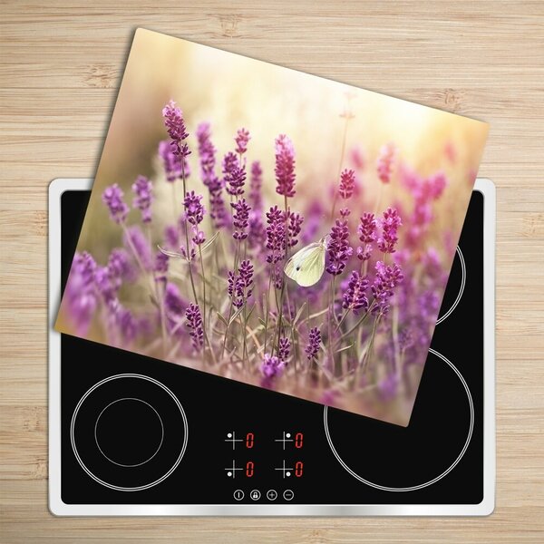 Tagliere in vetro Lavanda 60x52 cm