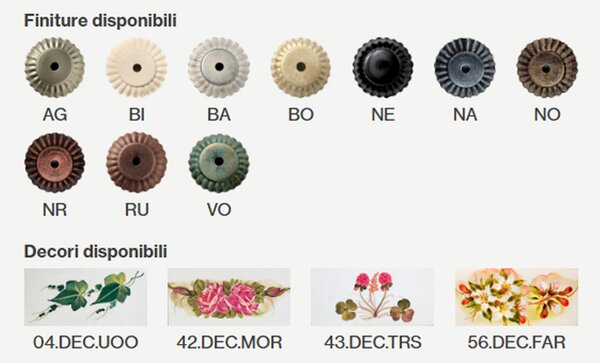 Applique Esterno Classica Arezzo Ferro E Ceramica Bianco Sfumato Oro 1 Luce E27