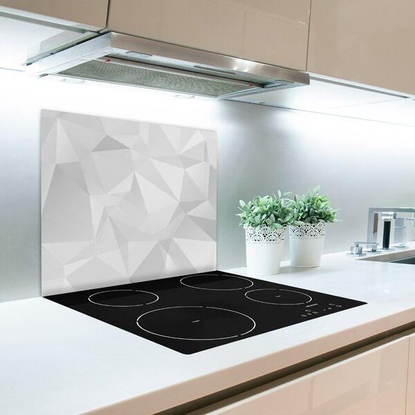 Tagliere in vetro Astrazione del triangolo 60x52 cm