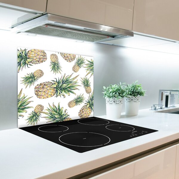 Tagliere in vetro temperato Ananas 60x52 cm