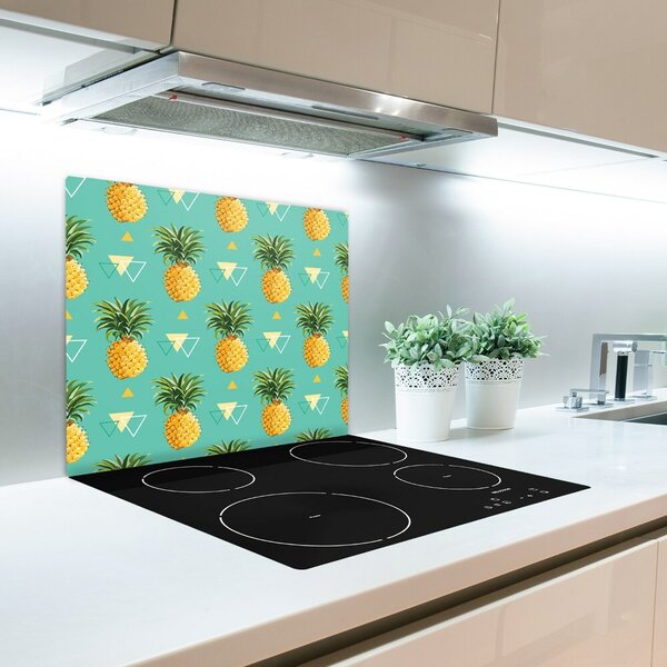 Tagliere in vetro Ananas 60x52 cm