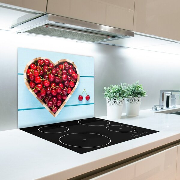 Tagliere in vetro Cuore di ciliegio 60x52 cm