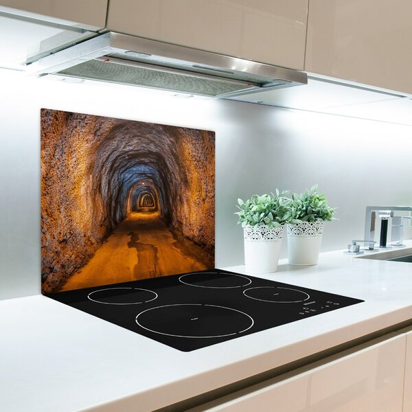 Tagliere in vetro Tunnel sotterraneo 60x52 cm