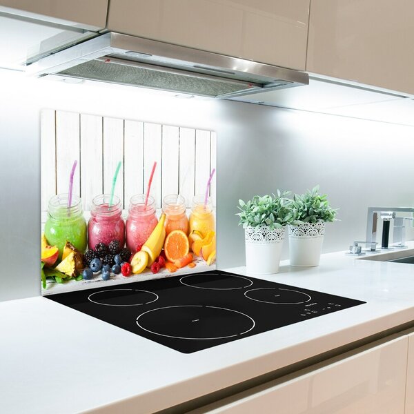 Tagliere in vetro Cocktail di frutta 60x52 cm