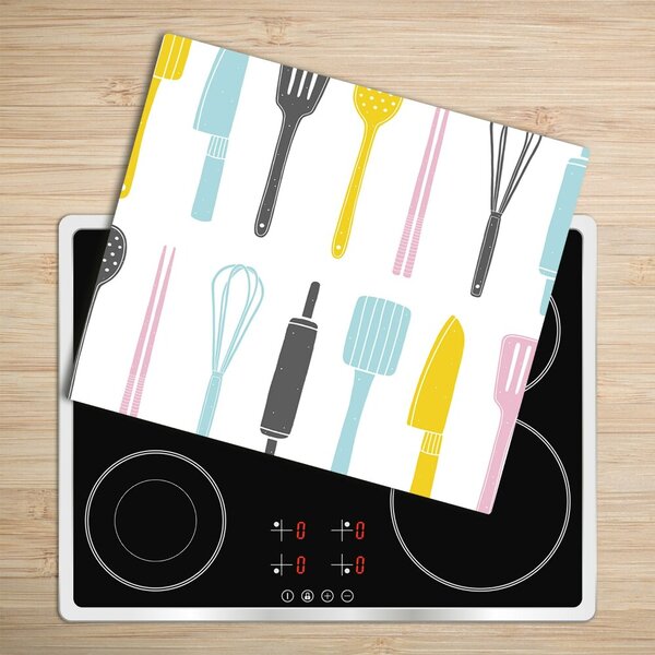 Tagliere in vetro Utensili da cucina 60x52 cm