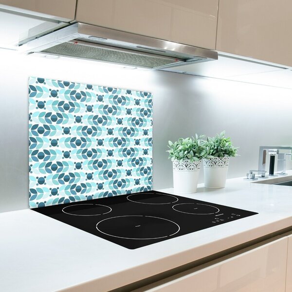 Tagliere in vetro Sfondo geometrico 60x52 cm