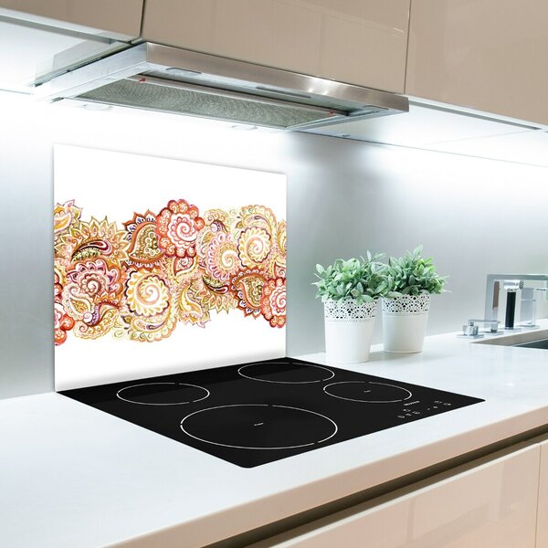 Tagliere in vetro temperato Ornamenti 60x52 cm