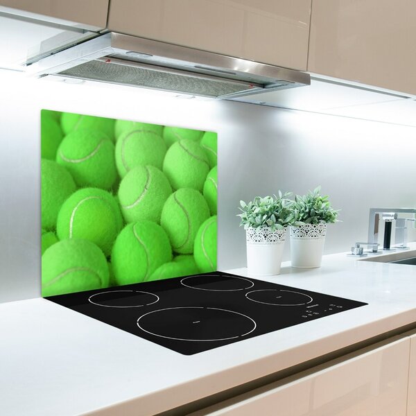 Tagliere in vetro temperato Palline da tennis 60x52 cm