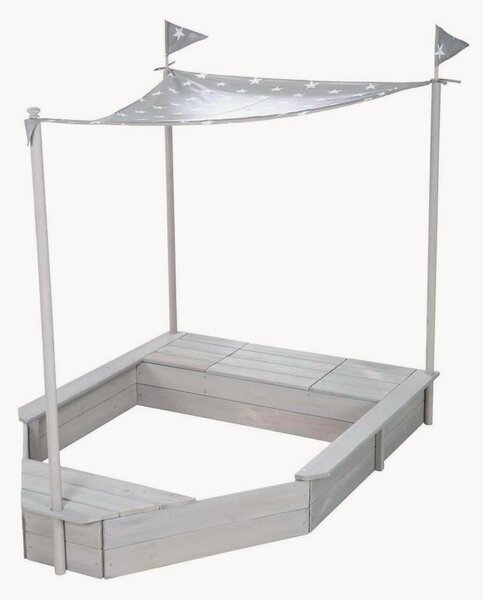 Sabbiera outdoor in legno Boot