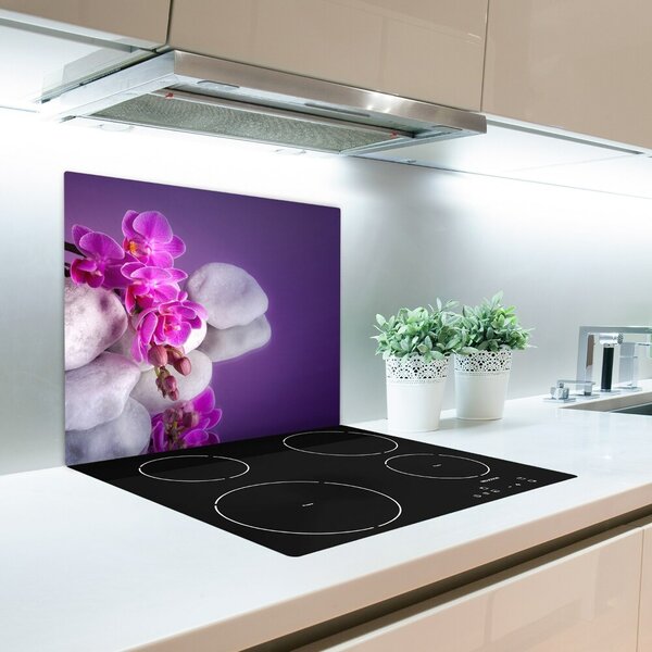 Tagliere in vetro temperato Orchidea 60x52 cm