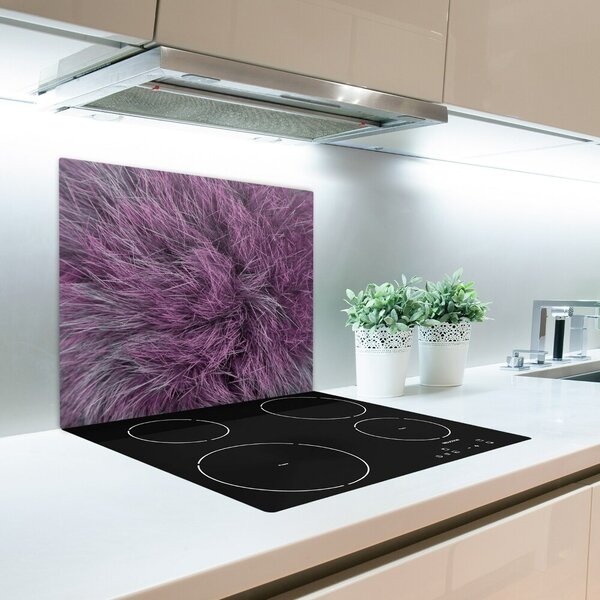 Tagliere in vetro Pelliccia rosa 60x52 cm