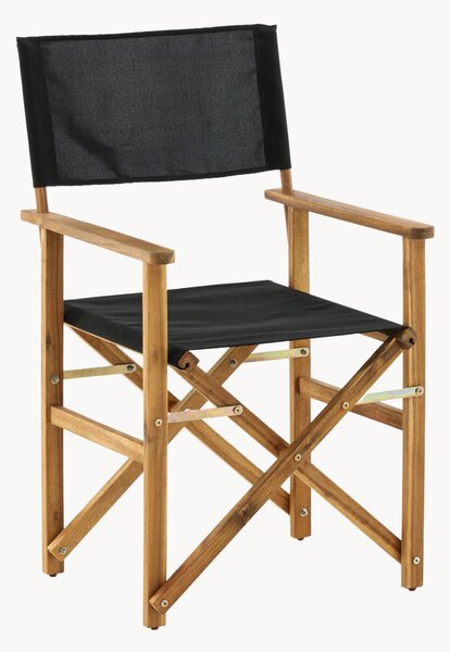 Set di 2 sedie da pranzo in legno di acacia Marion con braccioli
