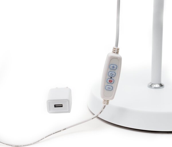 Lampada da terra dimmerabile a LED SIGNUS LED/10W/230V 3000/4500/6500K bianco