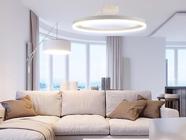 Lampadario a plafone LED dimmerabile LED/40W/230V 3000-6500K bianco + telecomando
