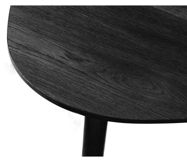 Tavolini neri in set di 2 70x100 cm Adda - Unique Furniture