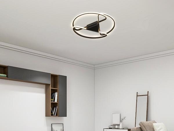 Plafoniera LED dimmerabile LED/75W/230V 3000-6500K nero + +TC