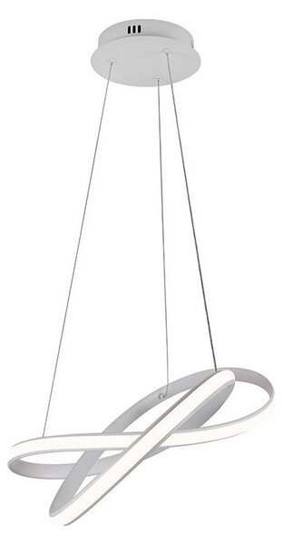 Lampadario a sospensione con filo LED dimmerabile LED/70W/230V 3000-6500K bianco + telecomando