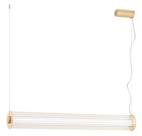Argon 8627 - Lampadario LED a sospensione con filo HAMPTON LED/60W/230V 3000K 80 cm ottone