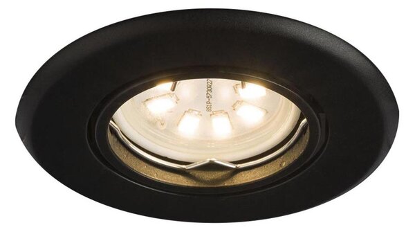 Shilo 3329 - Faretto da incasso TOKIO 1xGU10/15W/230V nero
