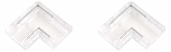 Connettore Angolare per Strisce LED COB Monocolore da 8mm IP20 - CF 2PZ Selezionare l'accessorio Accessorio Strisce da 8 mm