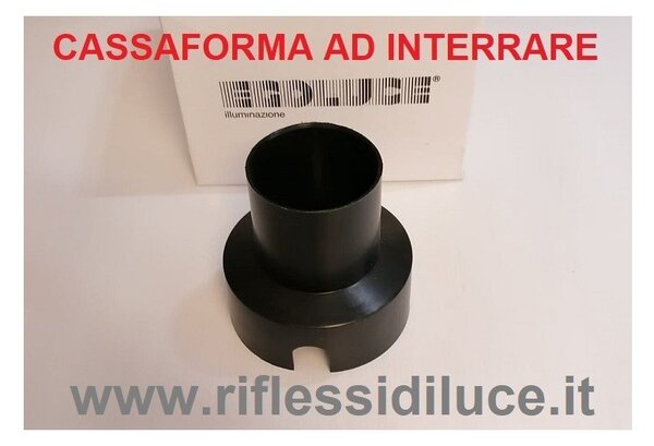 Egoluce cassaforma drenante con foro 6 cm per faretti led