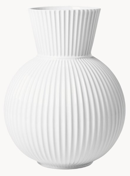 Vaso in porcellana Tura, alt. 34 cm