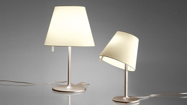 Artemide Melampo tavolo bronzo ecrù