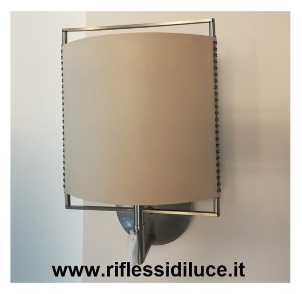 Treciluce Elettra 22W a parete diffusore colore sabbia