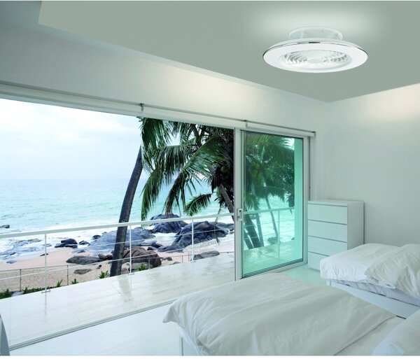Mantra Alisio plafoniera ventilatore diametro 63 cm colore bianco