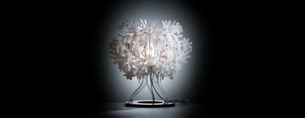 SLAMP FIORELLINA TAVOLO BIANCA