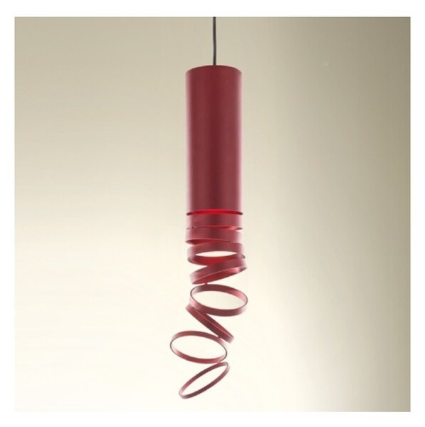 Artemide Decomposè Light sospensione rosso