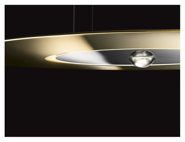 Cini & Nils passepartout 55 sospensione led dimmerabile oro opaco