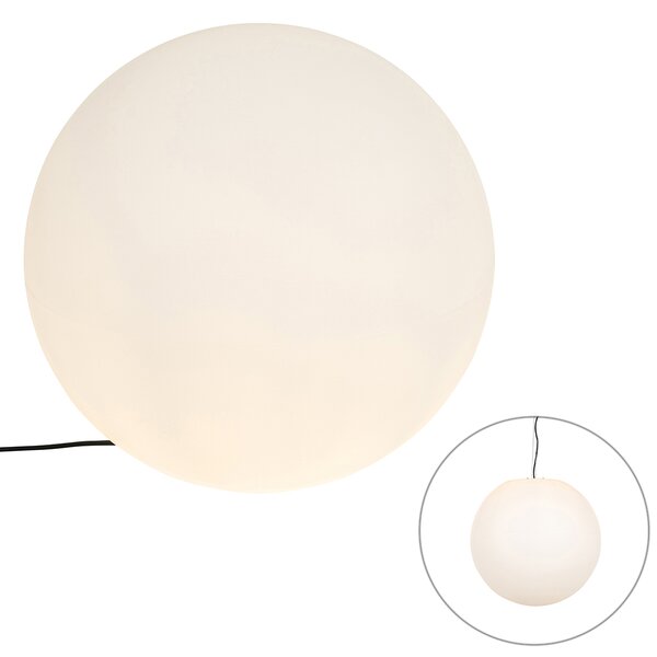 Lampada da esterno moderna bianca 56 cm IP65 - Nura