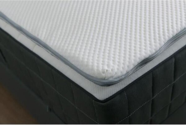 DODO ERGO, materasso topper in memory foam, 160 x 200 cm, 5 cm – comfort viscoelastico con rivestimento removibile